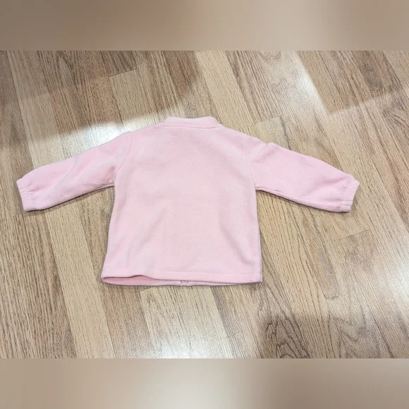 Pink Fleece Baby Jacket - Picture 3 of 3